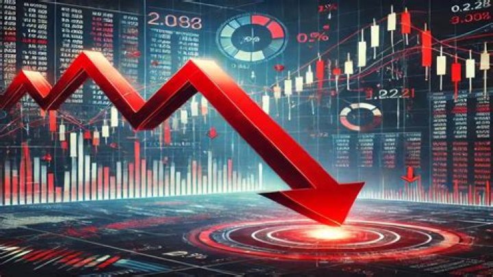 
Indices trading down; Sensex falls over 1,000 points 
