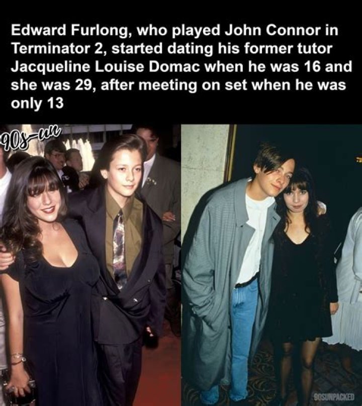 Inside The Troubled Relationship Between Edward Furlong and Jacqueline Domac