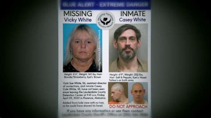 
Is Assistant Director Of Corrections Vicki White Missing Linked With Casey Cole White Escaping 