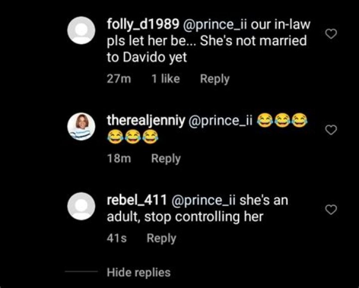 
She’s An Adult, Stop Controlling Her– Fans Slam Davido’s Lawyer Over His Comment On Chioma’s Outing 